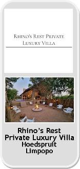 Rhino's Rest Private Luxury Villa